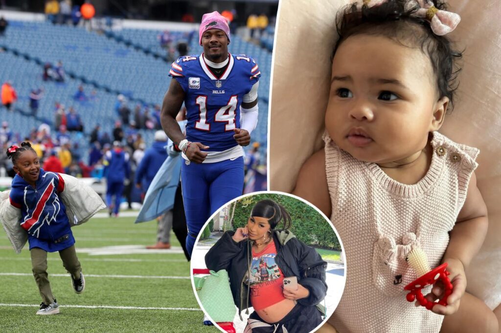 Meet Stefon Diggs’ 2 kids and baby on the way with girlfriend Cardi B