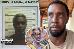 Sean ‘Diddy’ Combs’ gray hair, beard on display in new mugshot from New Jersey prison