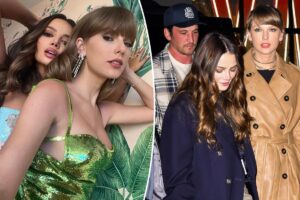 All the clues Taylor Swift’s friendship with Miles Teller and Keleigh Sperry is strained