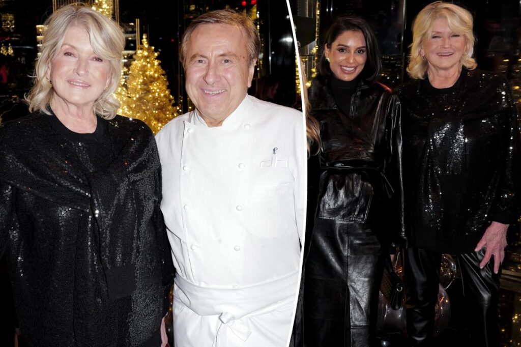 Martha Stewart and Daniel Boulud kicked off holiday season early parting with housewives