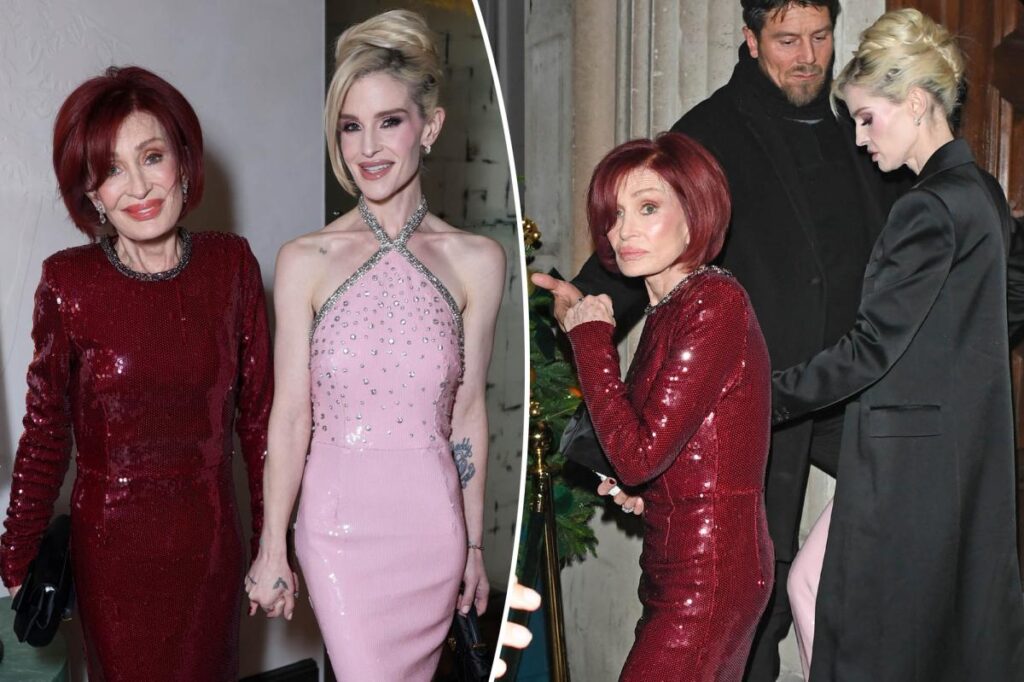 Sharon and Kelly Osbourne make first red carpet appearance since Ozzy’s heartbreaking death