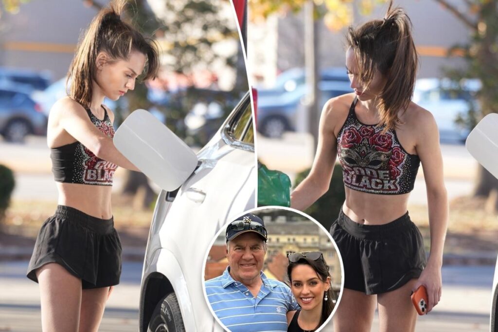 Bill Belichick’s girlfriend, Jordon Hudson, flaunts toned physique while showing off new $100K Mercedes