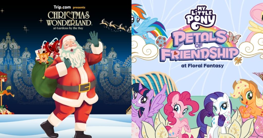 Gardens by the Bay unveils festive lineup with My Little Pony showcase, train show and Christmas Wonderland