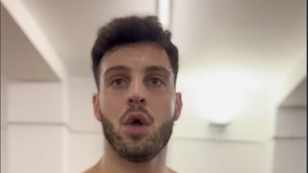 Strictly’s Vito Coppola sends fans WILD with a shirtless dancing video ahead of the show final – and even catches the eye of judge Shirley Ballas
