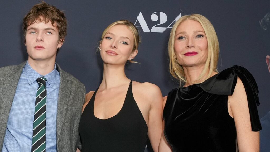 Gwyneth Paltrow makes rare move of bringing her stepkids on the carpet… after complaining they ‘tested’ her