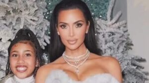 Kim Kardashian shows off $10k worth of Christmas trees to create a winter wonderland in her $60m mansion
