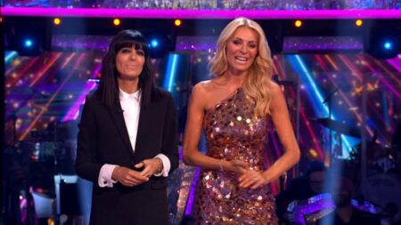 Strictly Come Dancing final: Karen Carney pulls into to the lead over Amber Davies and George Clark – live updates