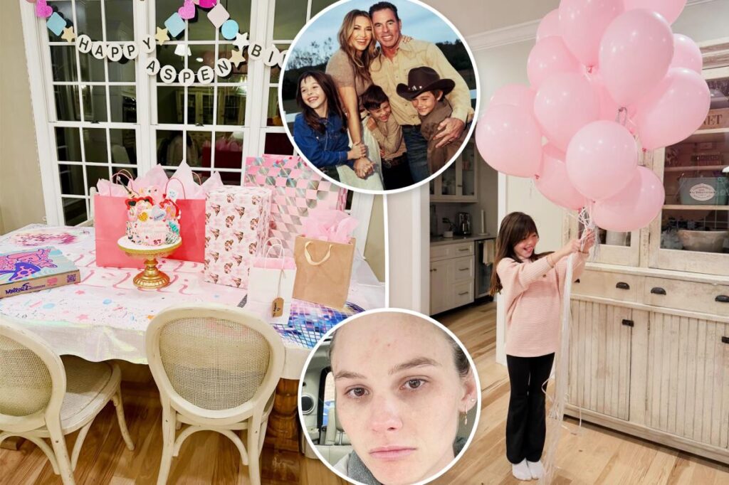 Jim Edmonds celebrates daughter Aspen’s birthday with Taylor Swift-themed party after Meghan King’s custody loss