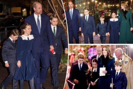 How Kate Middleton’s 3 kids gave personalized touch to mom’s Christmas service décor