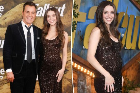 Justin Theroux’s wife Nicole Brydon Bloom is pregnant, expecting couple’s first child