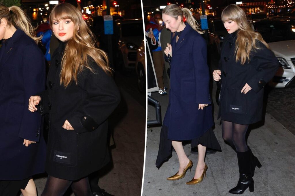 Taylor Swift enjoys girls’ night out with Este Haim ahead of her 36th birthday