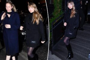 Taylor Swift wears $12K Louis Vuitton and Prada in NYC with Este Haim
