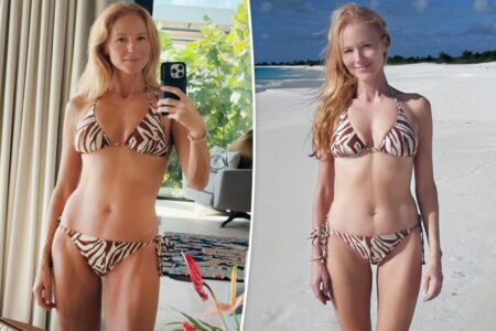 Jewel wears zebra-print bikini in thirst-trap photo on Instagram
