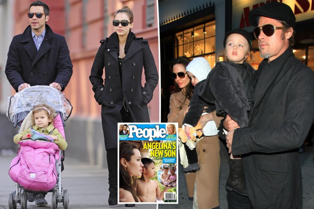 Knox and Vivienne Jolie-Pitt , Max and Emme Muniz and more