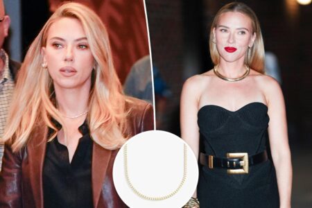 Scarlett Johansson’s BaubleBar tennis necklace is on sale for 20% off