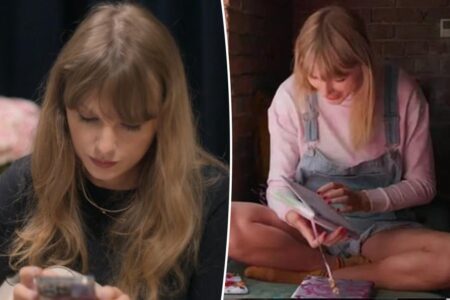 We found the audiobook Taylor Swift listens to in her new Eras Tour documentary, ‘The End of an Era’