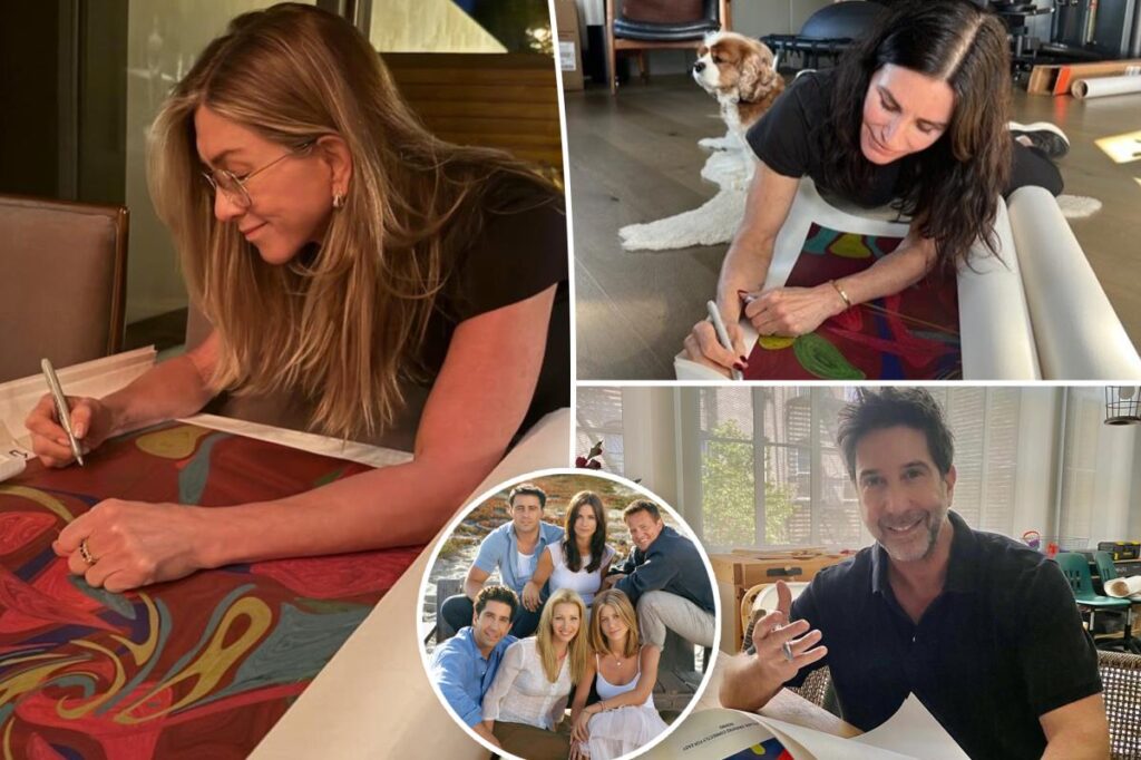 ‘Friends’ cast teams up for special tribute to co-star Matthew Perry two years after his death