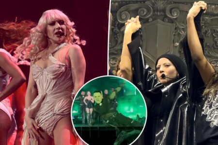 Lady Gaga halts Sydney concert after dancer falls off stage