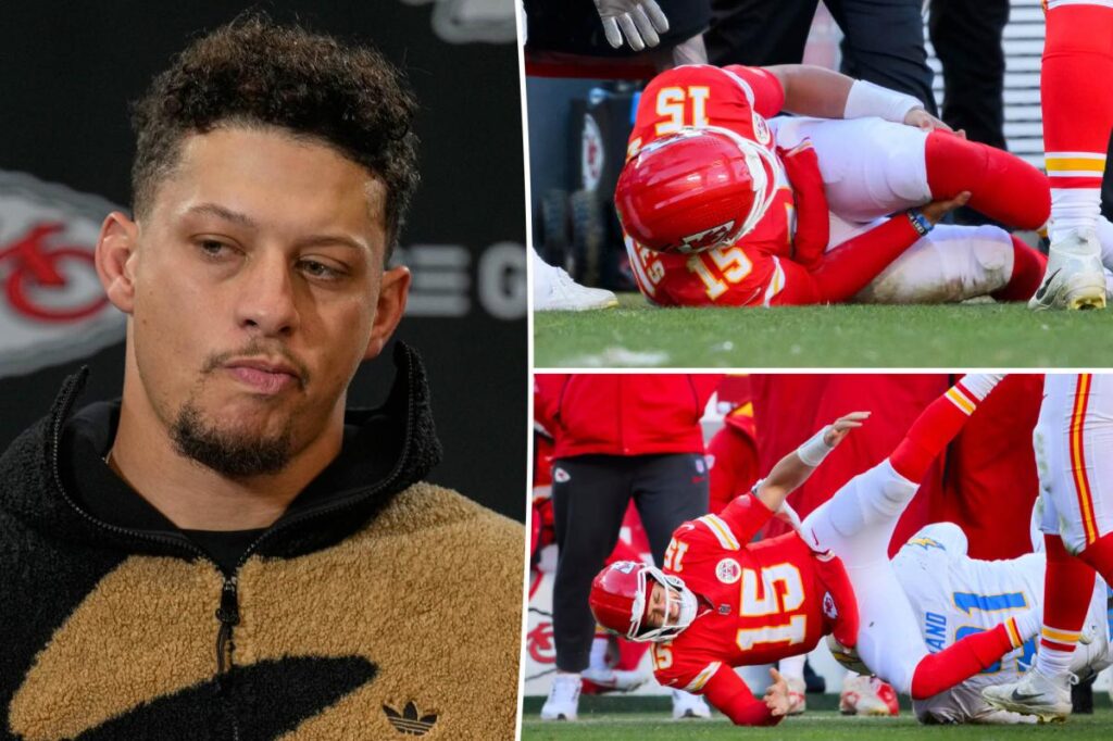 Patrick Mahomes vows to return ‘stronger than ever’ after suffering playoff-ending knee injury