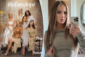Jennifer Lopez wears strappy crop top for LA Times ‘Women in Film’ cover