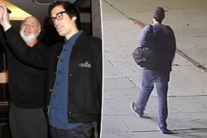 Rob Reiner’s son Nick seen walking in video hours before parents’ murder