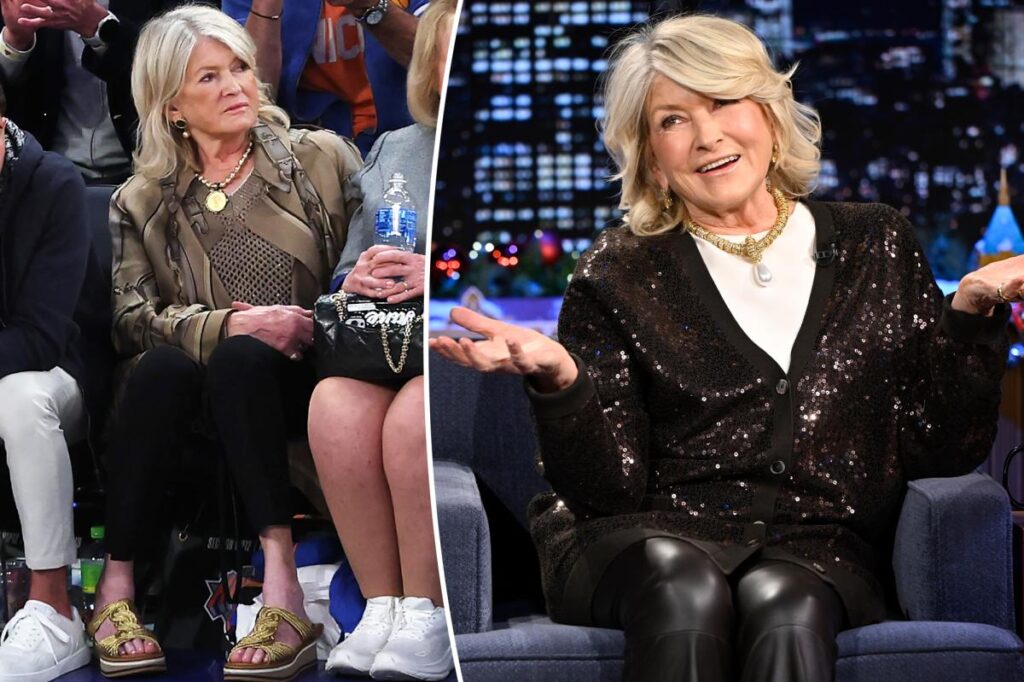 Martha Stewart says Jalen Brunson broke her toe at a Knicks game