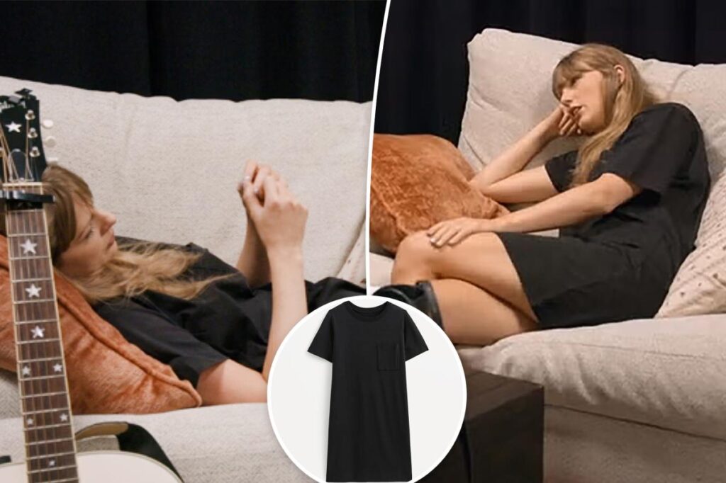 Taylor Swift wore this on-sale Everlane dress in her documentary series