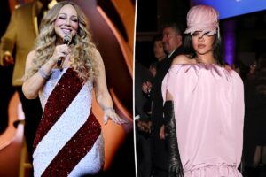 Rihanna shuts down audience Scrooge at Mariah Carey holiday show in just 2 words