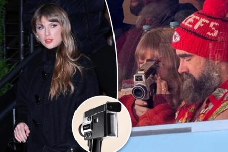 Taylor Swift used this Camp Snap video camera at the Chiefs game