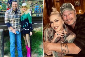 Gwen Stefani is hot for Blake Shelton’s farmer boy skills