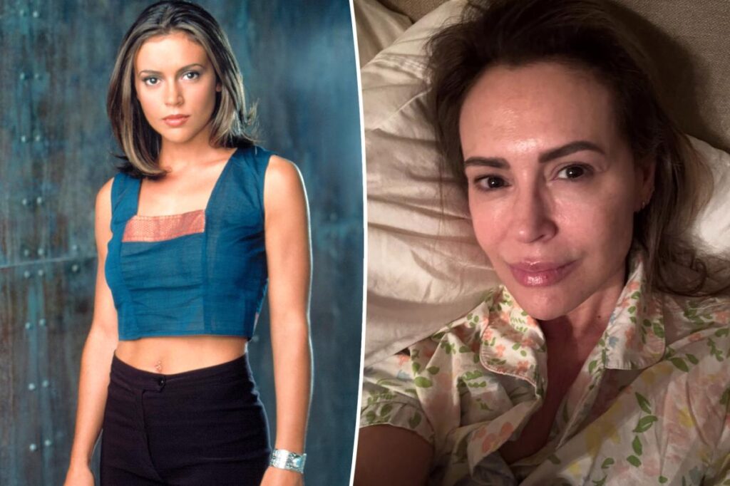 Alyssa Milano celebrates 53rd birthday with annual makeup-free selfie