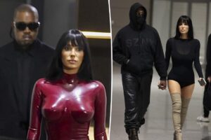 Kanye West and Bianca Censori have Christmas Eve date night