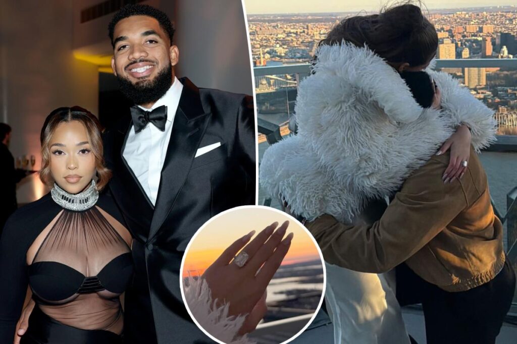 Jordyn Woods, Karl-Anthony Towns engaged after 5 years of dating