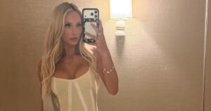 Alix Earle Delivers Lesson in Revenge Dressing With White Corset at Art Basel After Braxton Berrios Split