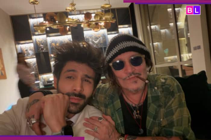 Kartik Aaryan and Johnny Depp to collaborate for a film? Fans react to VIRAL moment suggesting…