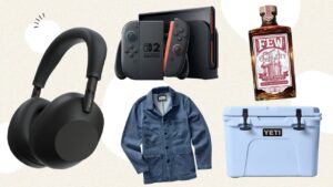 The Best Holiday Gifts for Men, From Sony Headphones, Nintendo Gaming Console, Nike Sneakers and More