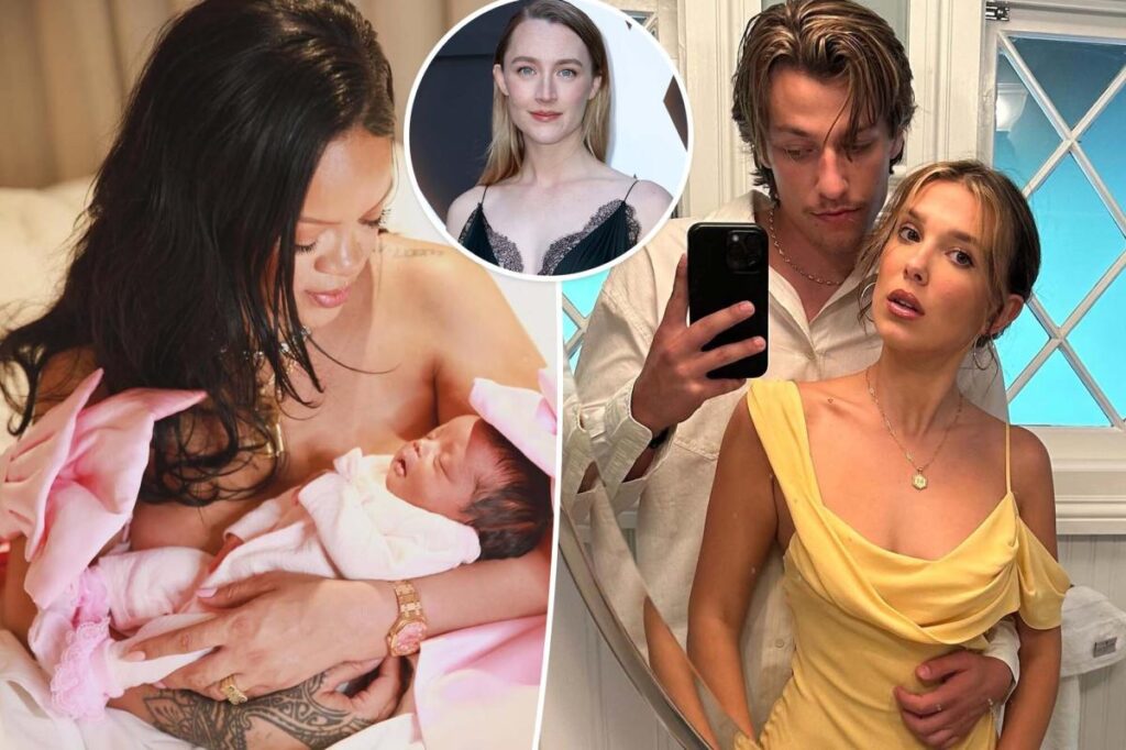 Which stars welcomed a child this year
