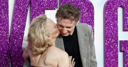 Pamela Anderson and Liam Neeson’s Quotes About Their Relationship and ‘Chemistry’: What They’ve Said