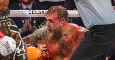 Jake Paul in Hospital with ‘Double Broken Jaw’ After Losing Fight to Anthony Joshua