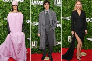 Rihanna, Jennifer Lawrence, Jacob Elordi and more A-listers dress to impress at the The 2025 Gotham Award