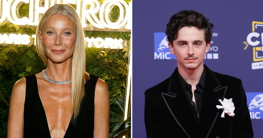 Gwyneth Paltrow Gave Timothee Chalamet Skincare Advice After Mistaking ‘Marty Supreme’ Makeup for Acne Scars