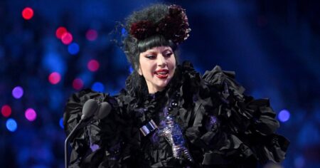 Lady Gaga Pauses ‘Mayhem Ball’ Concert Mid-Song After Backup Dancer Falls Off the Stage