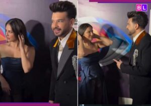 Karan Kundrra and Sunny Leone STRUGGLE to move because…, VIRAL video reveals they were…