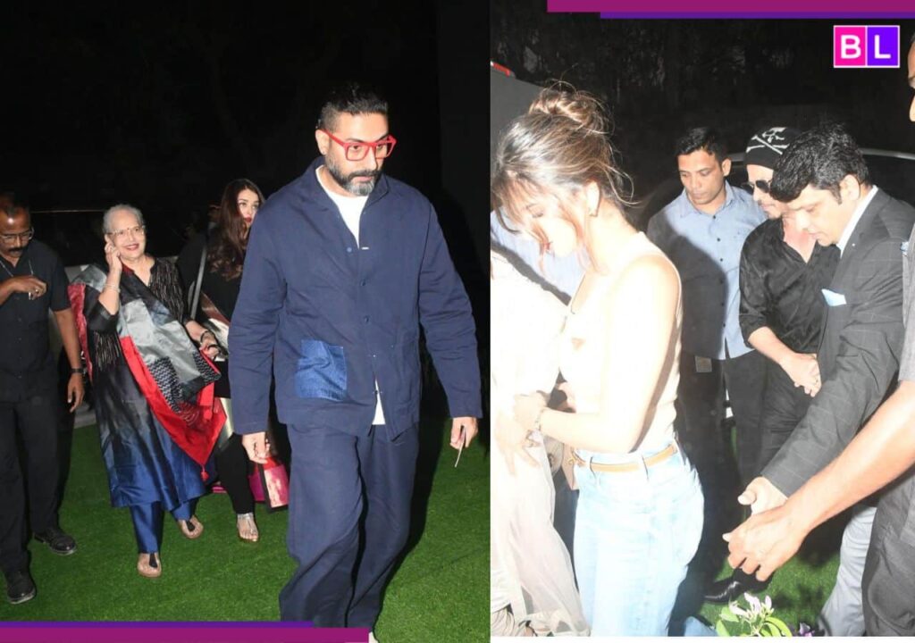 Shah Rukh Khan, Aishwarya Rai, Abhishek Bachchan attend AbRam-Aaradhya’s annual day, VIDEO shows…