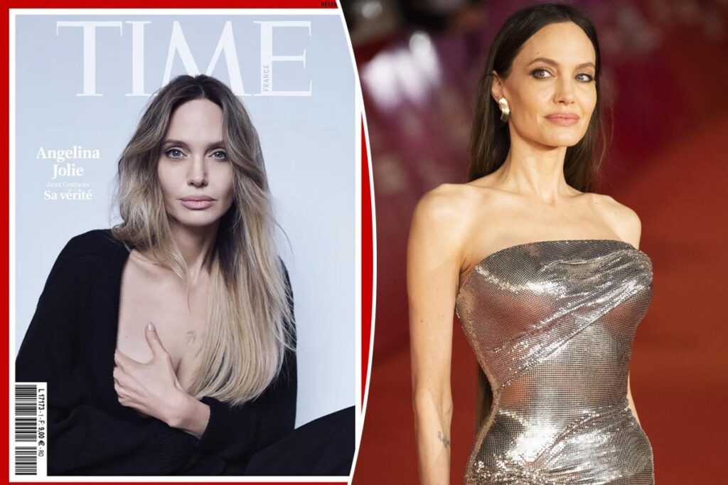 Angelina Jolie bares mastectomy scars for first time — more than a decade after surgery