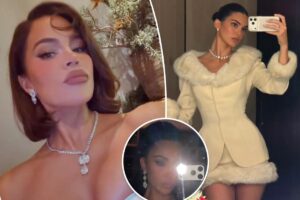 All the details on the Kardashian-Jenner family’s Christmas outfits