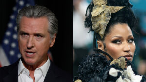 Nicki Minaj Bashes Gavin Newsom, Takes Aim at His Support for Trans Kids