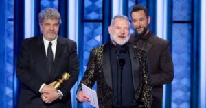The Pitt, The Studio and Adolescence named best TV shows at Golden Globes, Entertainment News
