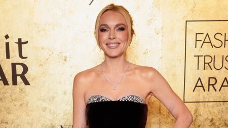 Lindsay Lohan shares rare photo of son Luai, 2, playing in the snow after holiday festivities