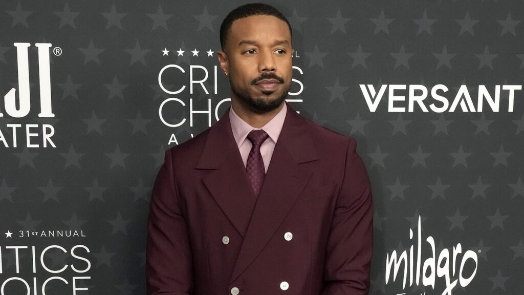 Michael B. Jordan’s unimpressed face sends fans wild as Timothee Chalamet cries on stage over Kylie Jenner